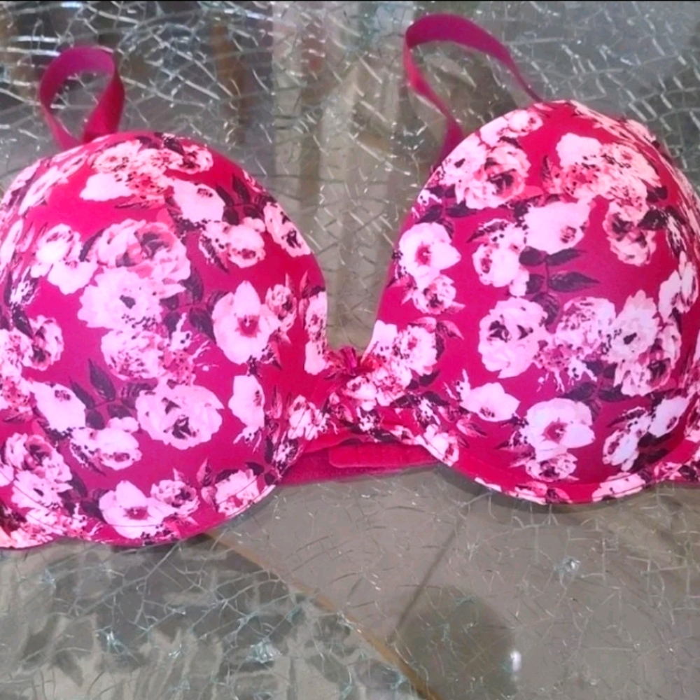 Floral bra
